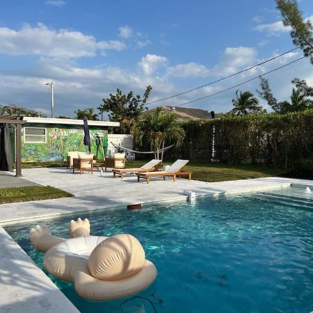 Jungle Cottage With Luxury Pool, Hot Tub And More! Lake Worth Beach Exterior foto